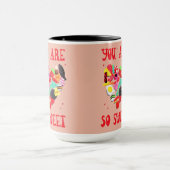 Valentijnse  Je bent zo'n goed snoep hart Mok (Midden)