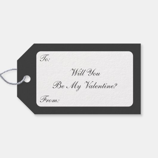 Valentijnse Kaart Cupido geblinddoekt, Tarot Cadeaulabel (Achterkant Horizontaal)