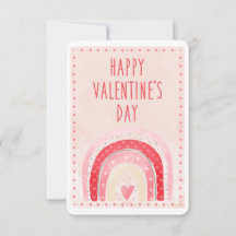 Valentijnse klaslokalen Kinder roze regenboogharte