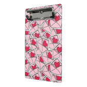 Valentijnse kunsten op enveloppen mini klembord (Angled2)