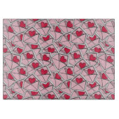 Valentijnse kunsten op enveloppen snijplank (Voorkant)