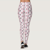Valentijnse Leggings Hartontwerp voor dames (Achterkant)