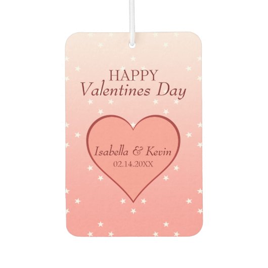 Valentijnse  luchtverfrisser (Voorkant)