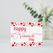 Valentijnse massage briefkaart (Staand voorkant)