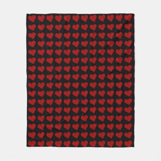 Valentijnse portemonnee I Love You Blankets Custom Fleece Deken (Voorkant)