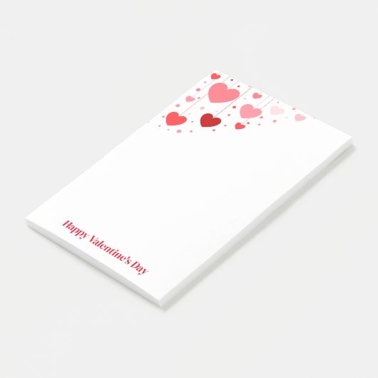 Valentijnse Post-it-Notes Post-it® Notes (Schuin)