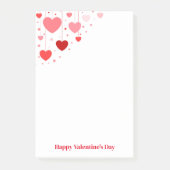 Valentijnse Post-it-Notes Post-it® Notes (Voorkant)