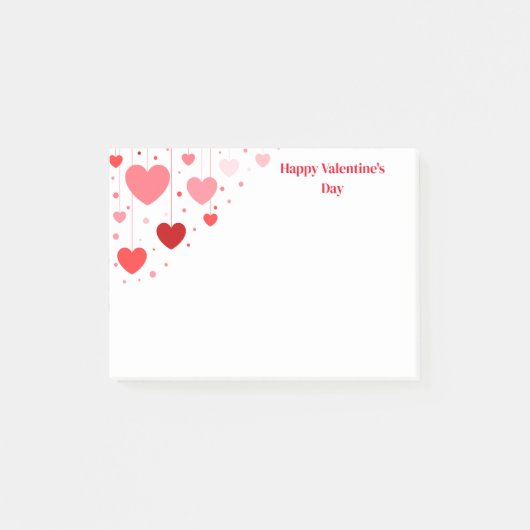 Valentijnse  Post-it-Notes Post-it® Notes (Voorkant)