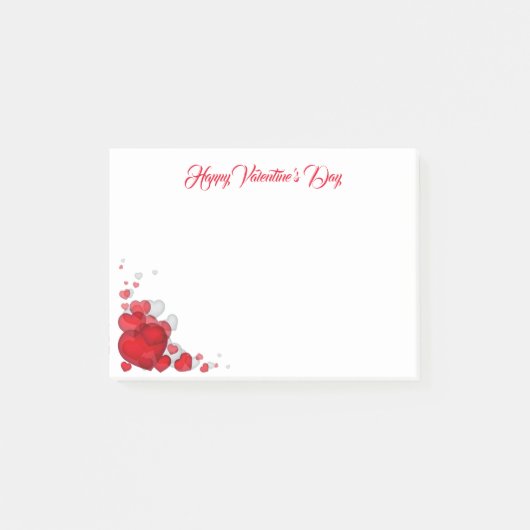 Valentijnse  Post-it-Notes Post-it® Notes (Voorkant)