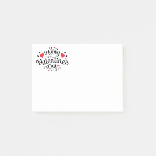 Valentijnse  Post-it-Notes Post-it® Notes (Voorkant)