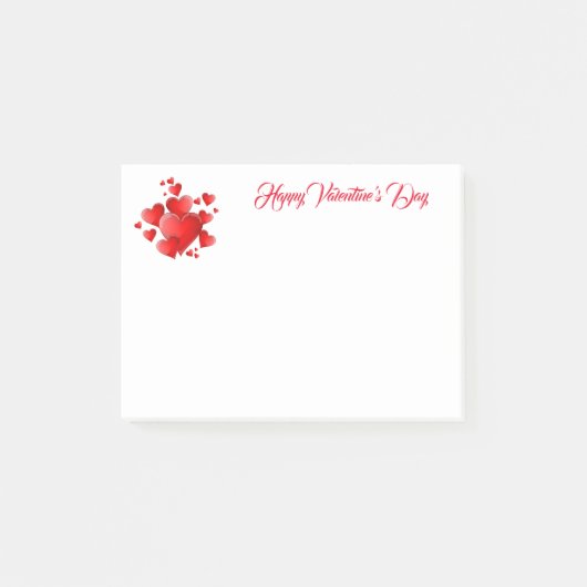 Valentijnse  Post-it-Notes Post-it® Notes (Voorkant)