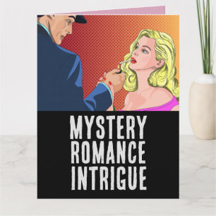 VALENTIJNSE ROMANCE MYSTERY INTRIGUE! BIG-KAART KAART