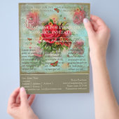 Valentijnse Rozen - Event Flyer (Hand)