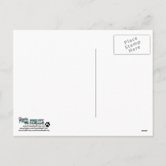 Valentijnse  - Sleutel tot Mijn Hart West Highland Feestdagenkaart (Achterkant)