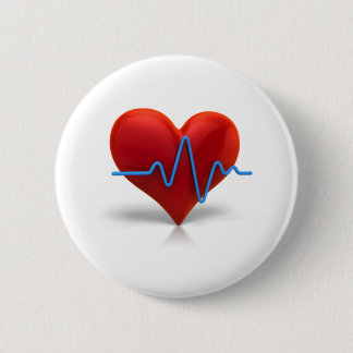 Valentijnse speciale kleding ronde button 5,7 cm