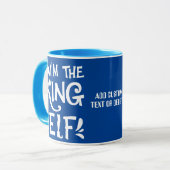 Valentijnse stelletjes Ik ben de Koning ELF Mok (Voorkant links)