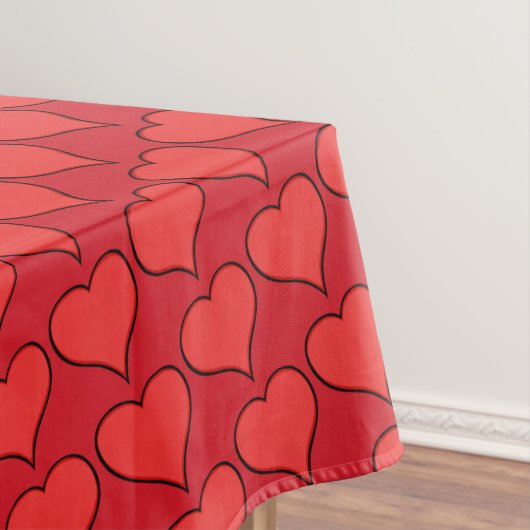 Valentijnse tablecloth Custom Valentijns Decor Tafelkleed (Voorbeeld)