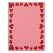 Valentijnse tablecloth Custom Valentijns Decor Tafelkleed (Voorkant)