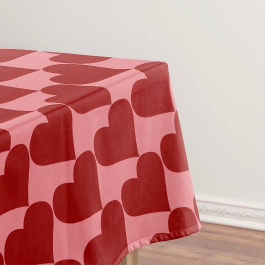 Valentijnse tablecloth Custom Valentijns Decor Tafelkleed (Voorbeeld)