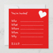 Valentijnse uitvindingen persoonlijke liefdesKaart Kaart (Achterkant)