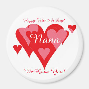 Valentijnse van Janz voor Nana Large Magneet