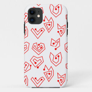 Valentijnse versie Mazes iPhone 11 Hoesje