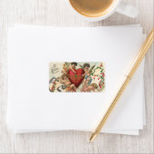 Valentijnse , Victoriaans engelen Cherubs hart Etiket (Insitu)