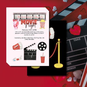 Valentijnsfeest Filmavond Flyer