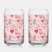 Valentijnshart Glas (Rechts)