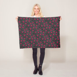 Valentijnshart Kunst Fleece Deken