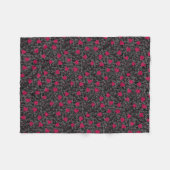 Valentijnshart Kunst Fleece Deken (Voorkant (Horizontaal))
