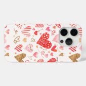 Valentijnsharten Case-Mate iPhone Case (Achterkant (horizontaal))
