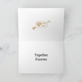 Valentijnsharten en Envelop Feestdagen Kaart (Binnen)