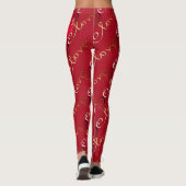 Valentijnsharten Leggings (Achterkant)