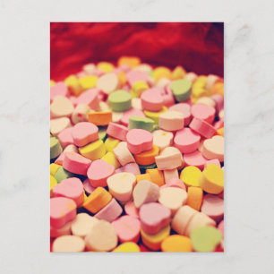 Valentijnshartjes Feestdagenkaart
