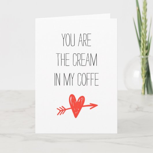 Valentijnskaart Feestdagen Kaart (Voorkant)