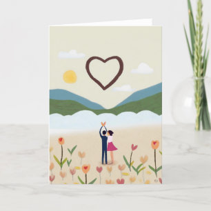 Valentijnskaart Feestdagen Kaart