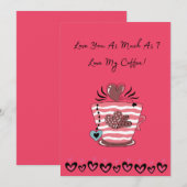 Valentijnskaart Feestdagenkaart (Voorkant / Achterkant)