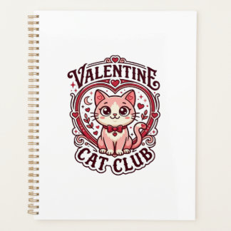 Valentijnskaart Kat Grappige Kat Liefhebber Design Planner