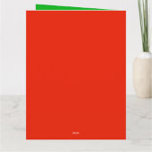 Valentijnskaart met vos kaart (Achterkant)