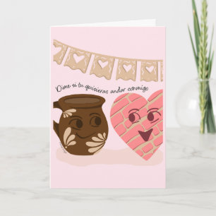 Valentijnskaart Quisiera Andar Conmigo Kaart