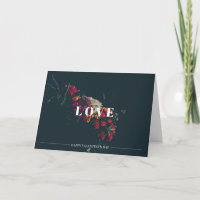Valentijnskaart Romantique Floral