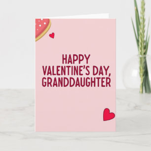 Valentijnskaart voor kleindochter kaart
