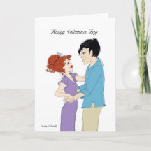 Valentijnskaart voor stel