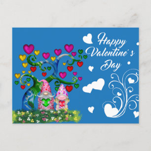 Valentijnskabouters Ansichtkaart Briefkaart