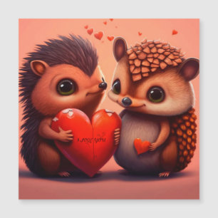 Valentijnske hedgehogs stripverhaal