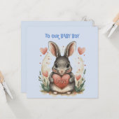 Valentijnskindje Kaart (Voorkant / Achterkant in situ)