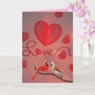 Valentijnsliefde Kaart