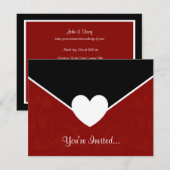 Valentijnsomslag Kaart (Voorkant / Achterkant)