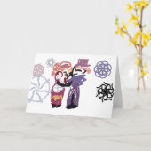 Valentijnsplezier Kaart (Gele Bloem)